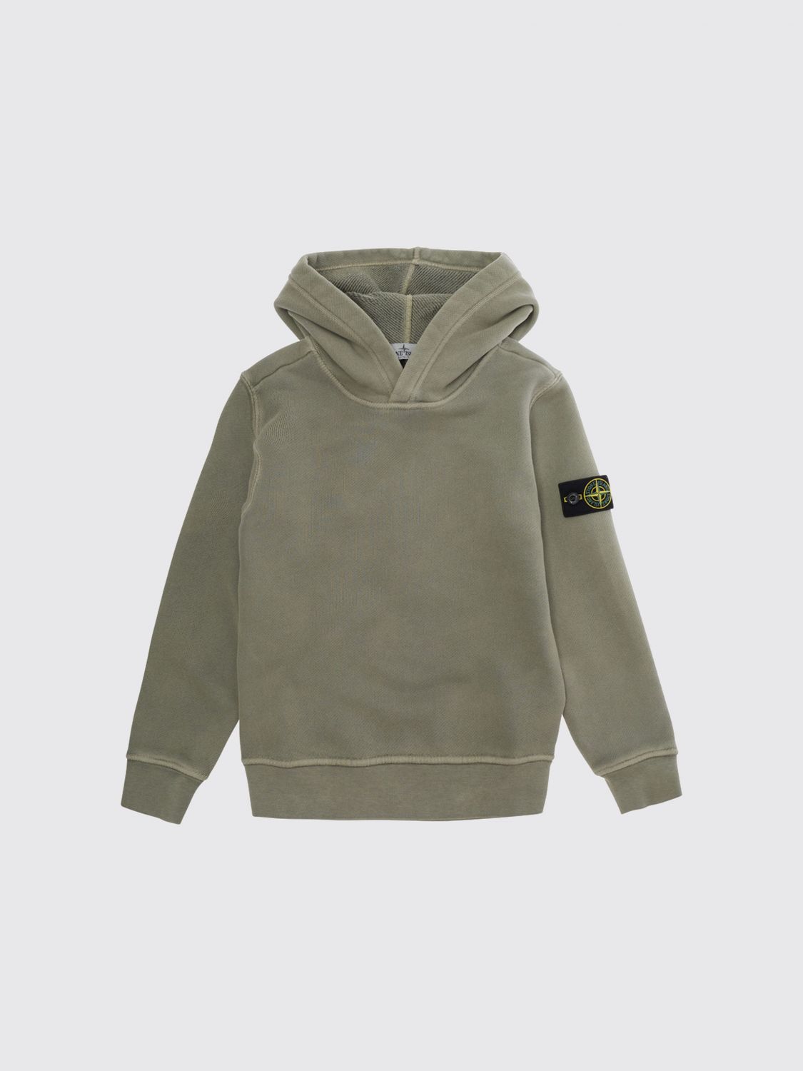 STONE ISLAND JUNIOR Sweater Kids color Green