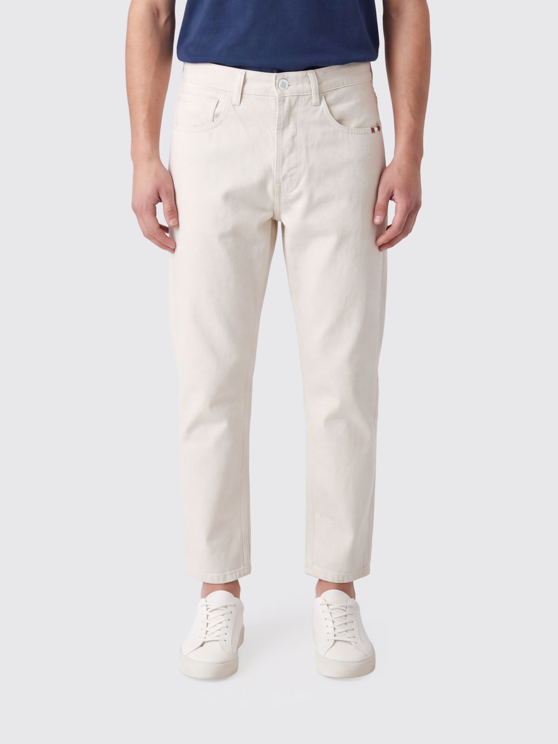 AMISH Jeans Men color White