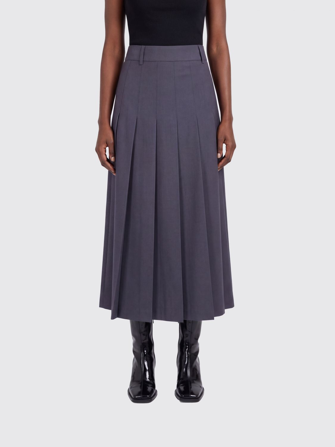 DUNST Skirt Woman color Grey