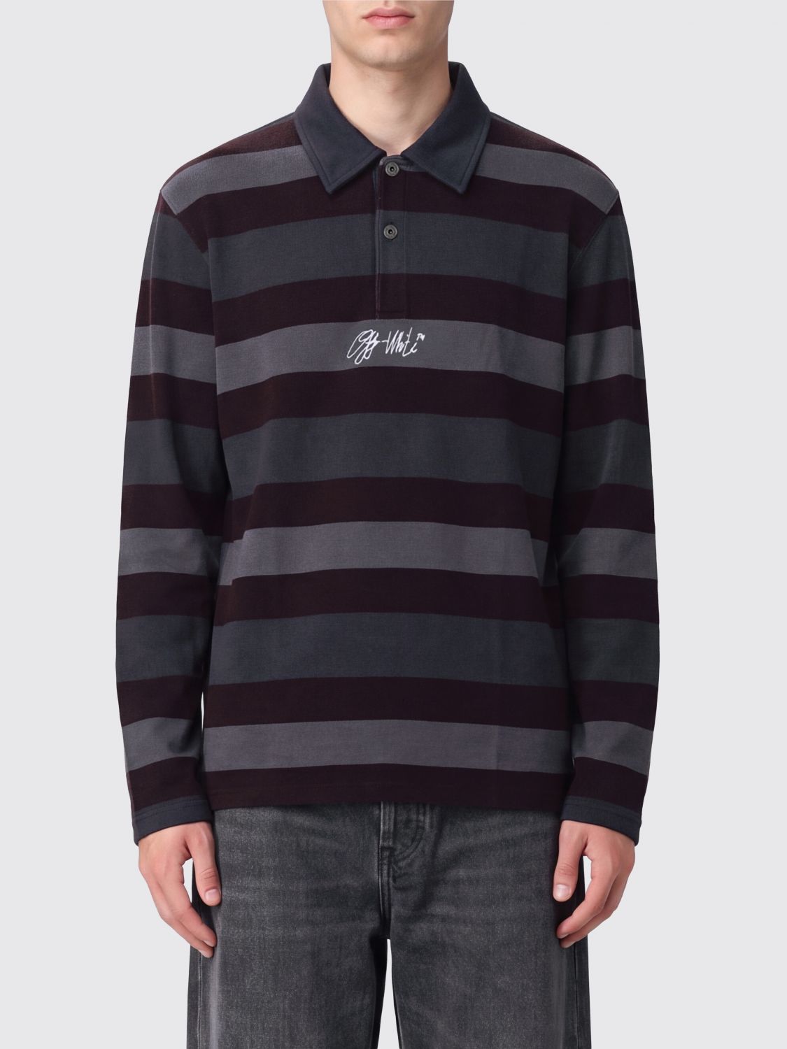 OFF-WHITE Maglia Uomo colore Blue