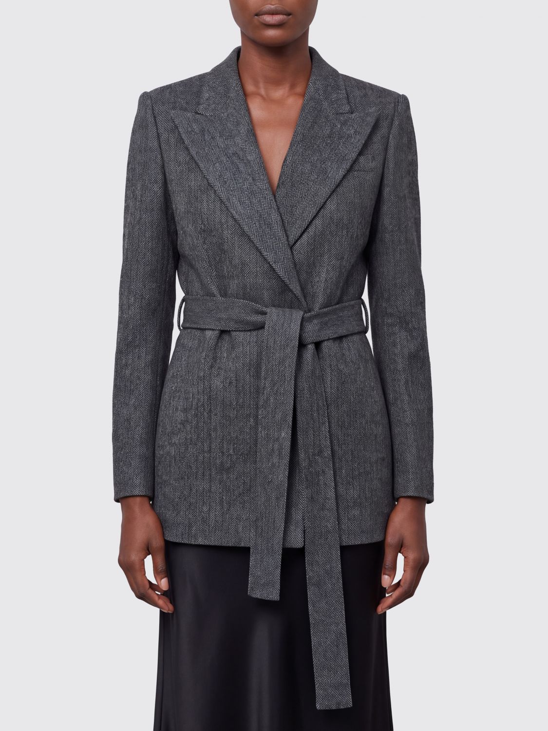 Sa Su Phi Jacket Woman Color Grey
