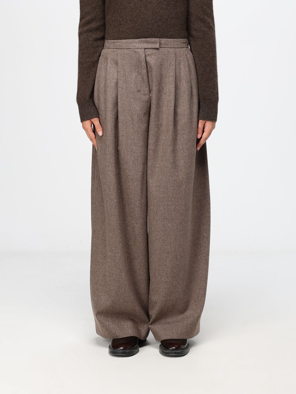 'S MAX MARA Pants Woman color Beige