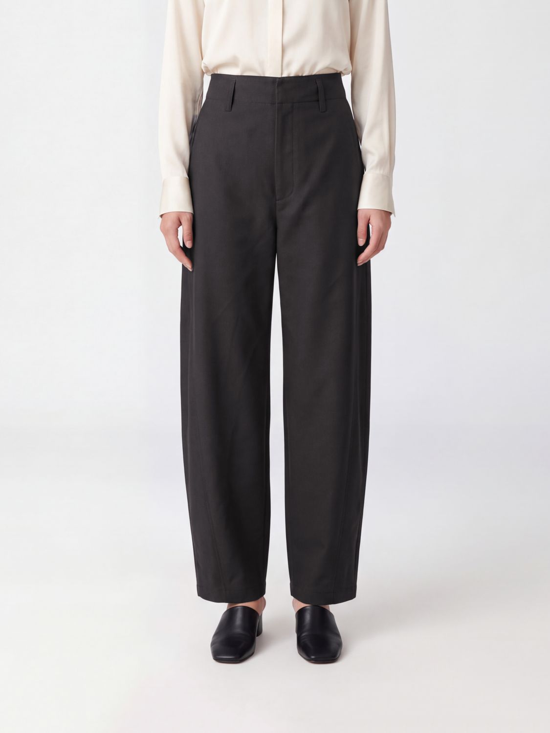 LEMAIRE Pants Woman color Brown