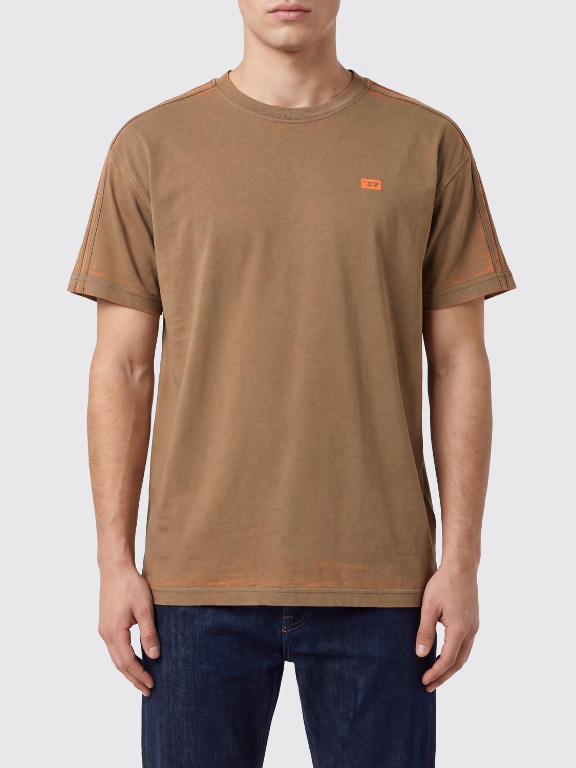 DIESEL T-Shirt Men color Beige