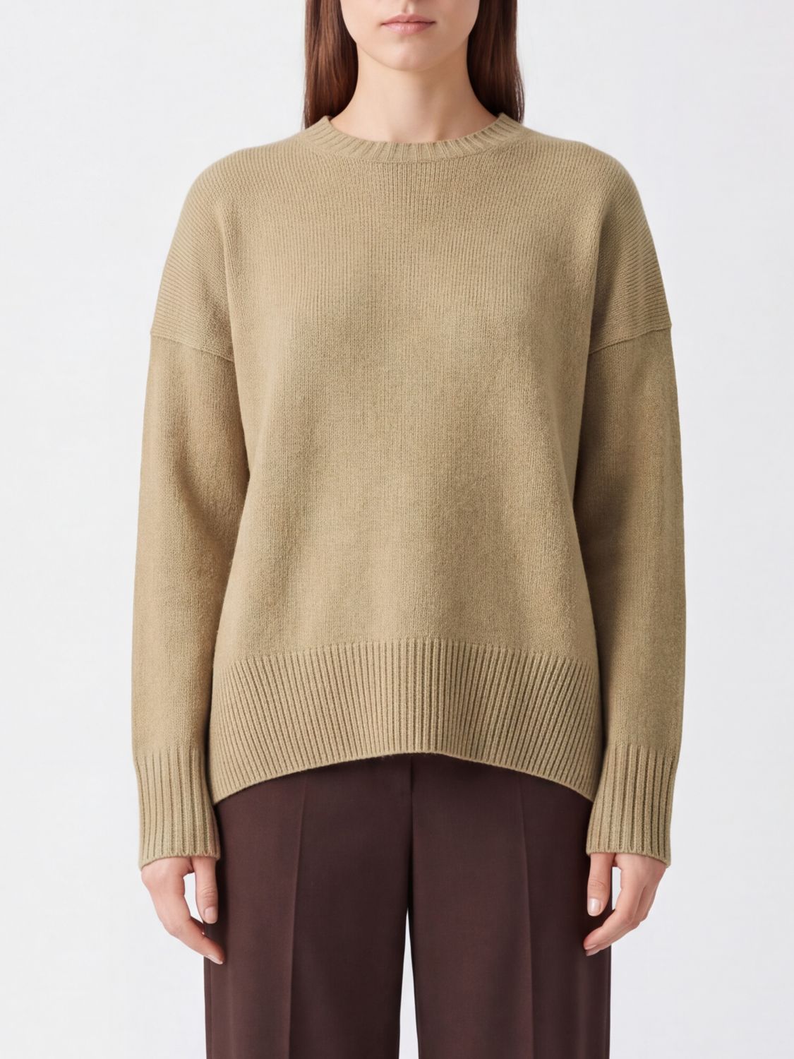 Allude Sweatshirt Woman color Ecru