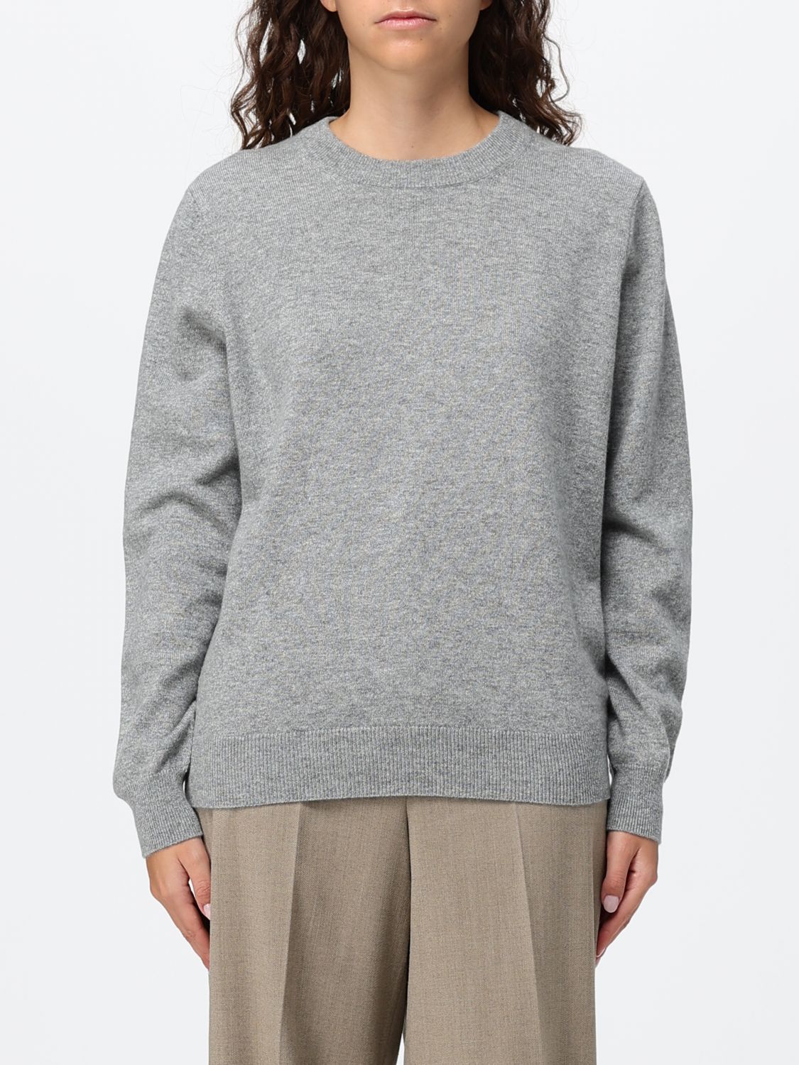 ALLUDE Felpa Donna colore Grigio
