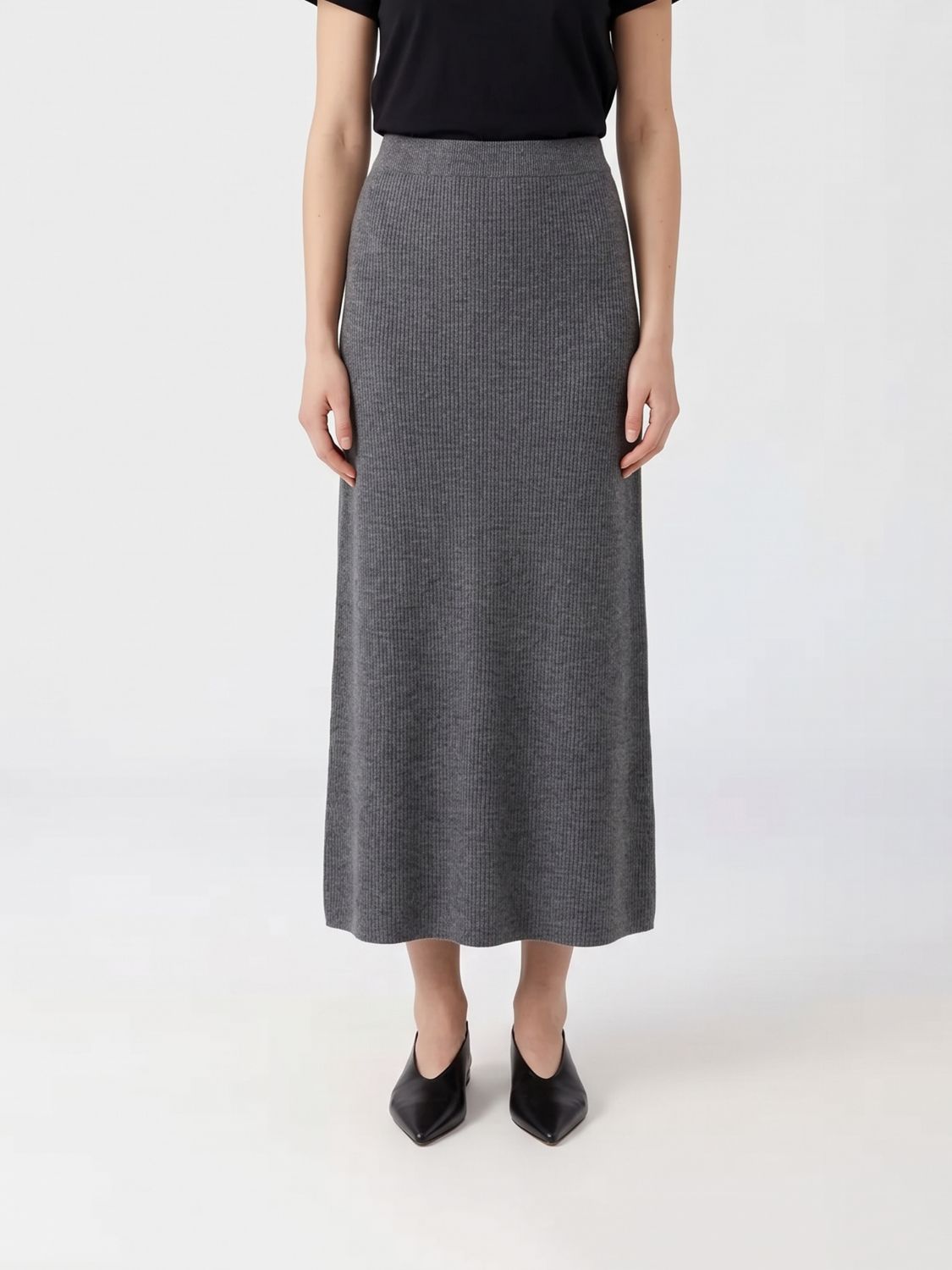 LISA YANG Skirt Woman color Grey