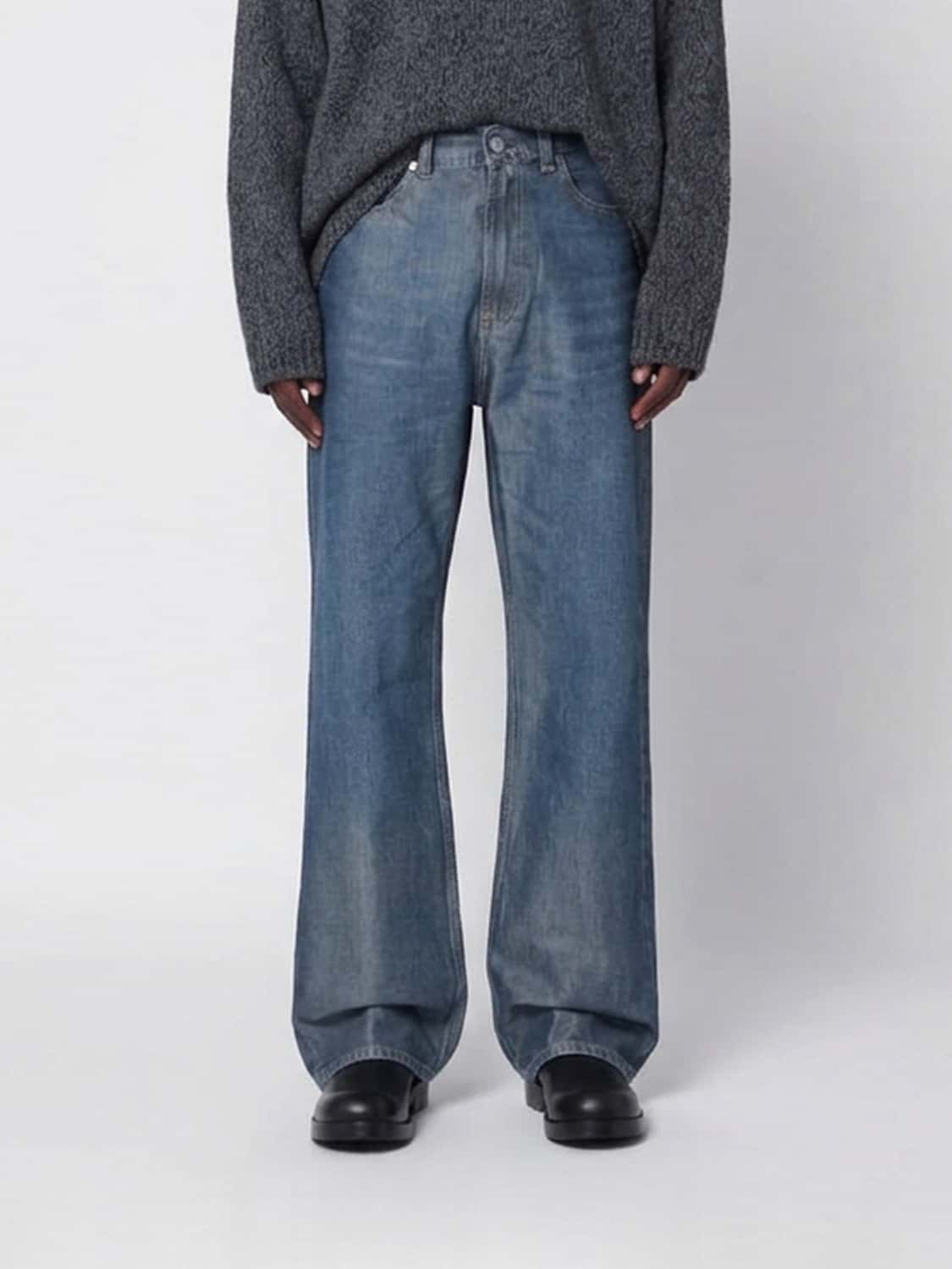 OUR LEGACY Jeans Men color Blue