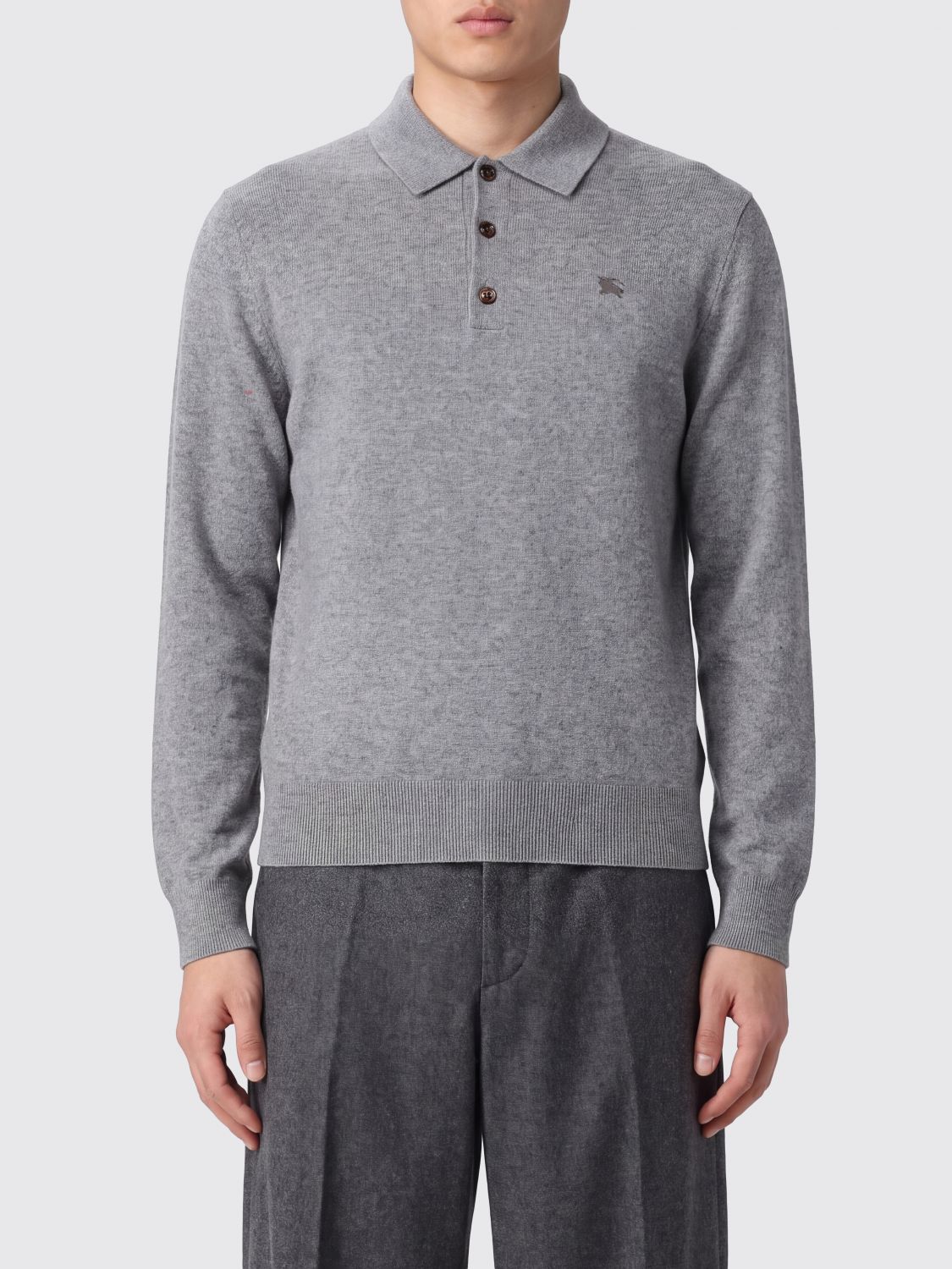 Burberry Polo Shirt in Grey