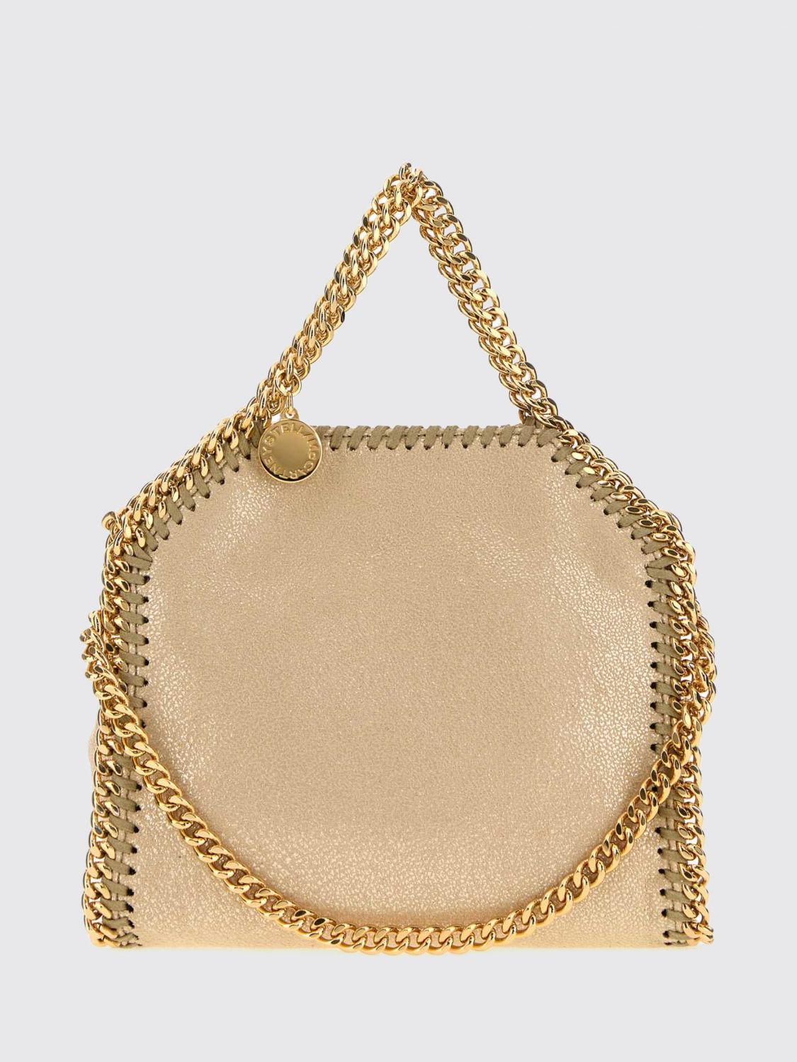 STELLA MCCARTNEY Falabella Mini Top Handle Bag in Vegan Eco Alter Mat