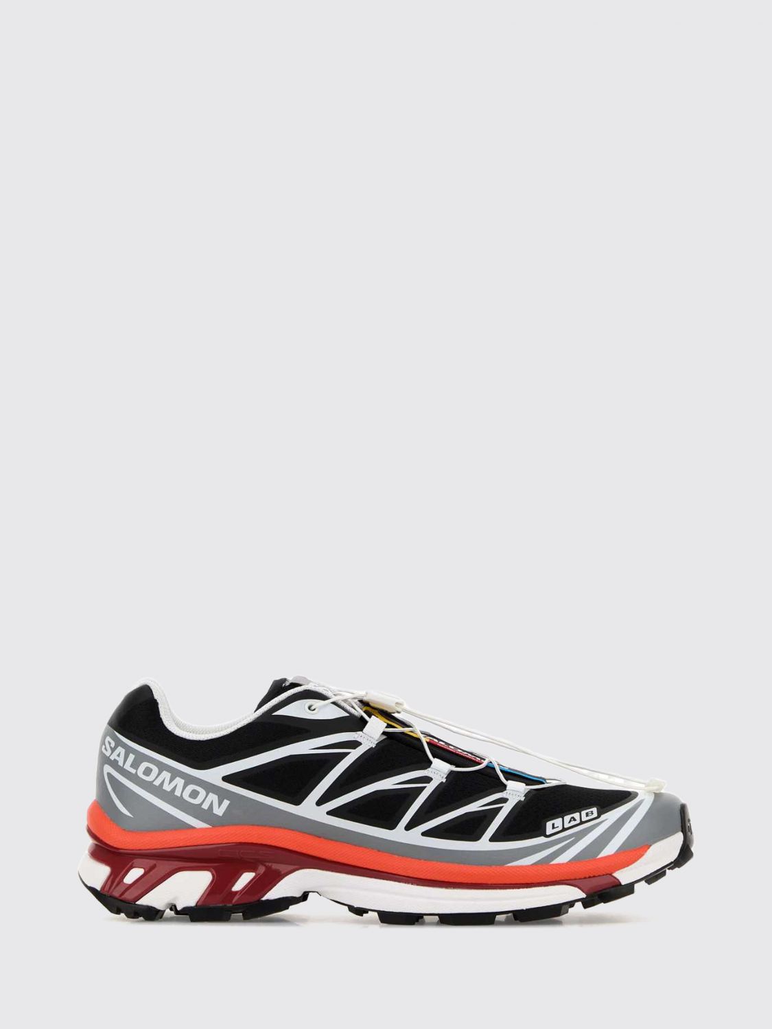 SALOMON Bicolour XT-6 Low Top Trainers in Technical Fabric with Notched Sole