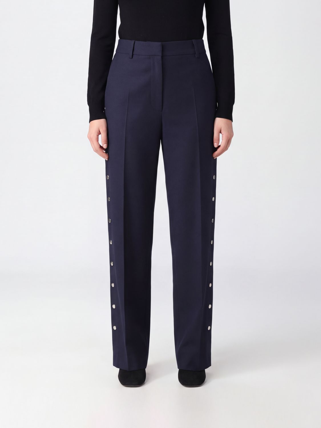 STELLA MCCARTNEY Pants Woman color Blue