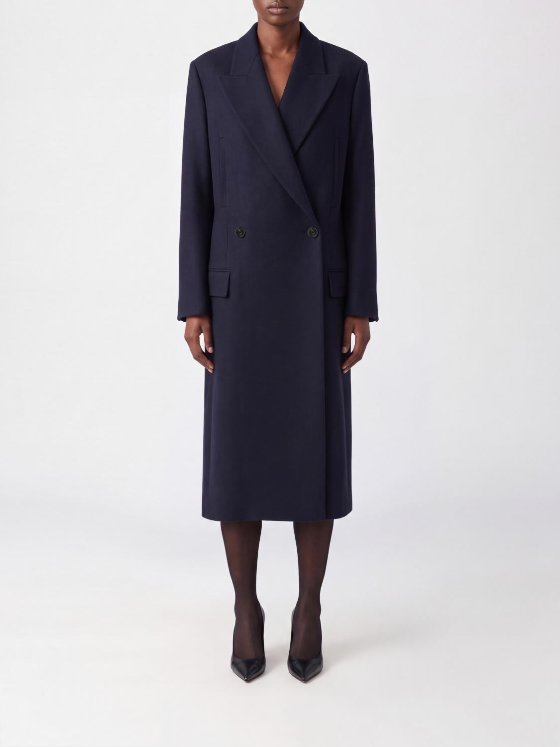 LOEWE Coat Woman color Navy