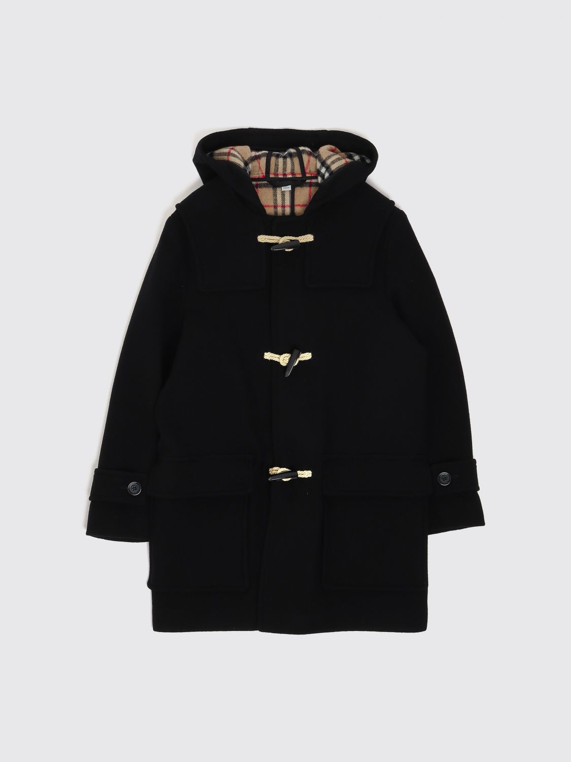 Burberry Coat Kids Color Black