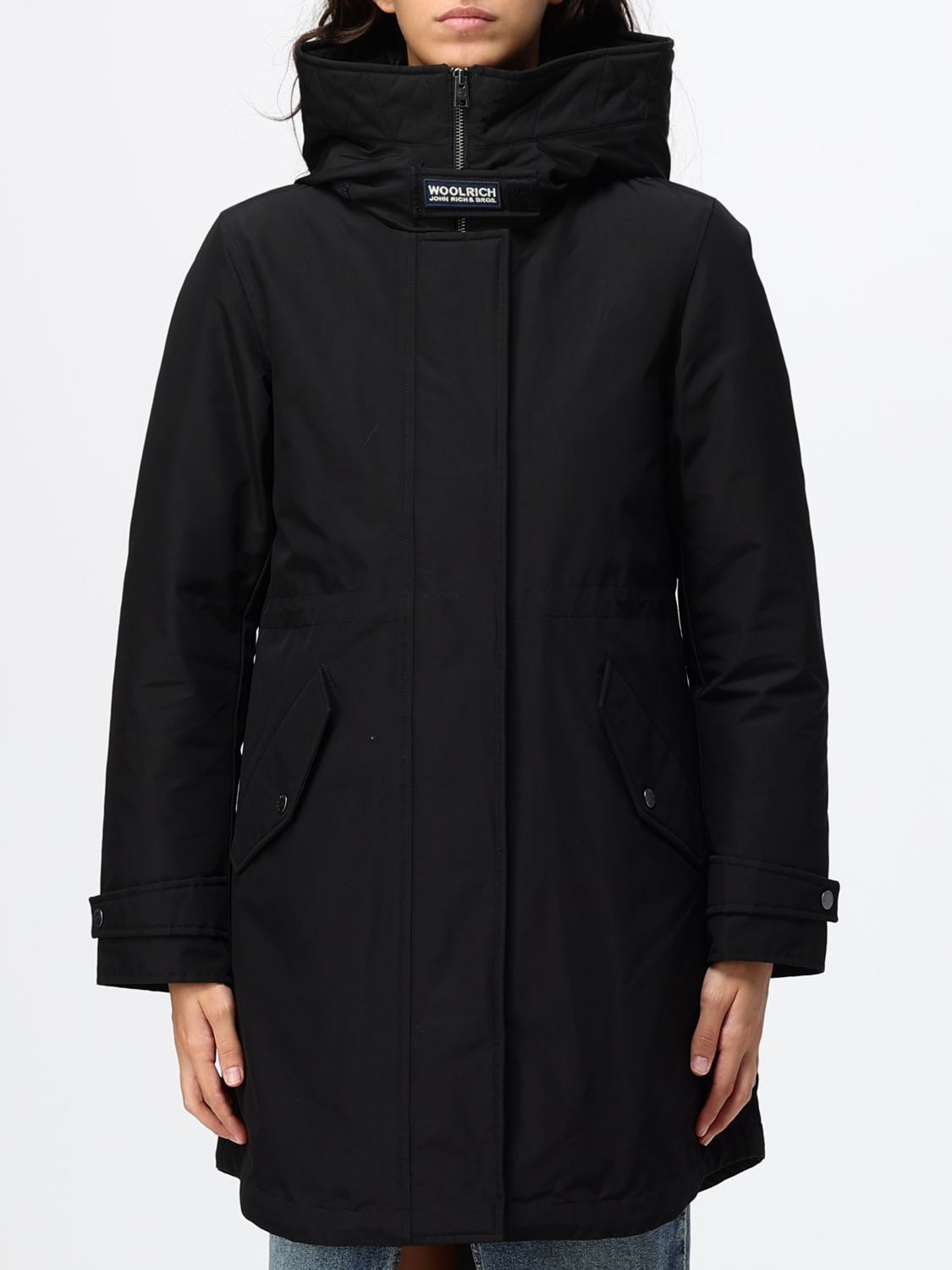Woolrich Coat Woman Color Black