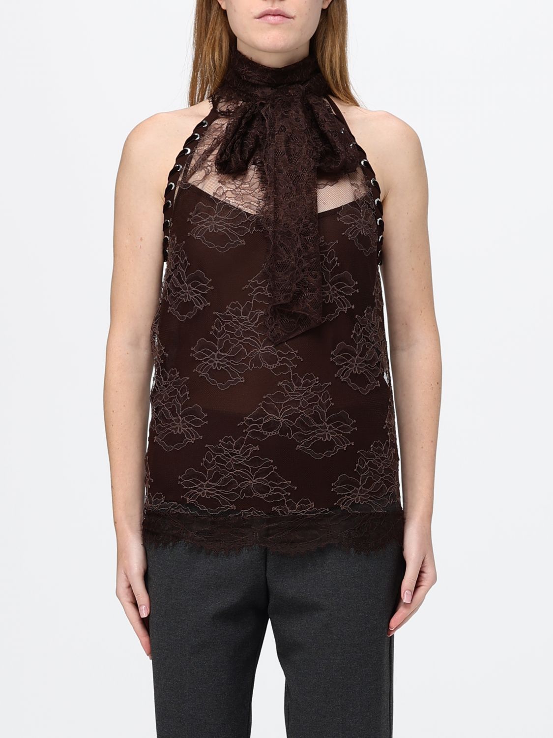 PINKO Top Donna colore Moro