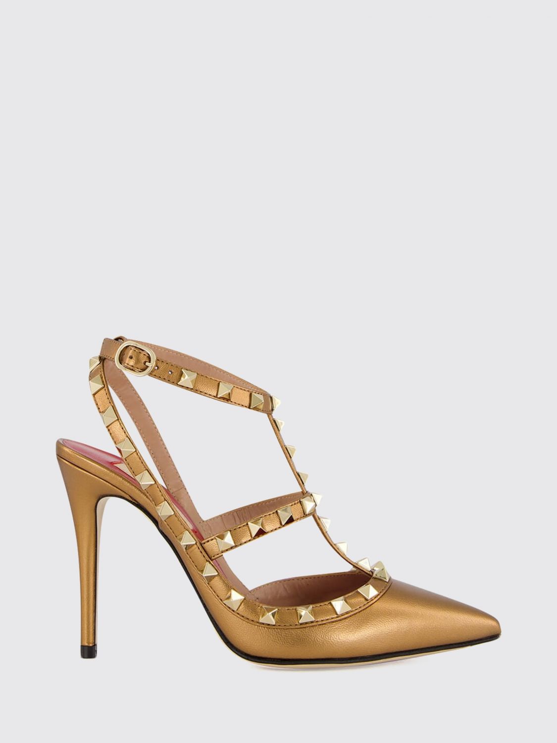 VALENTINO GARAVANI Scarpe Con Tacco Donna colore Oro