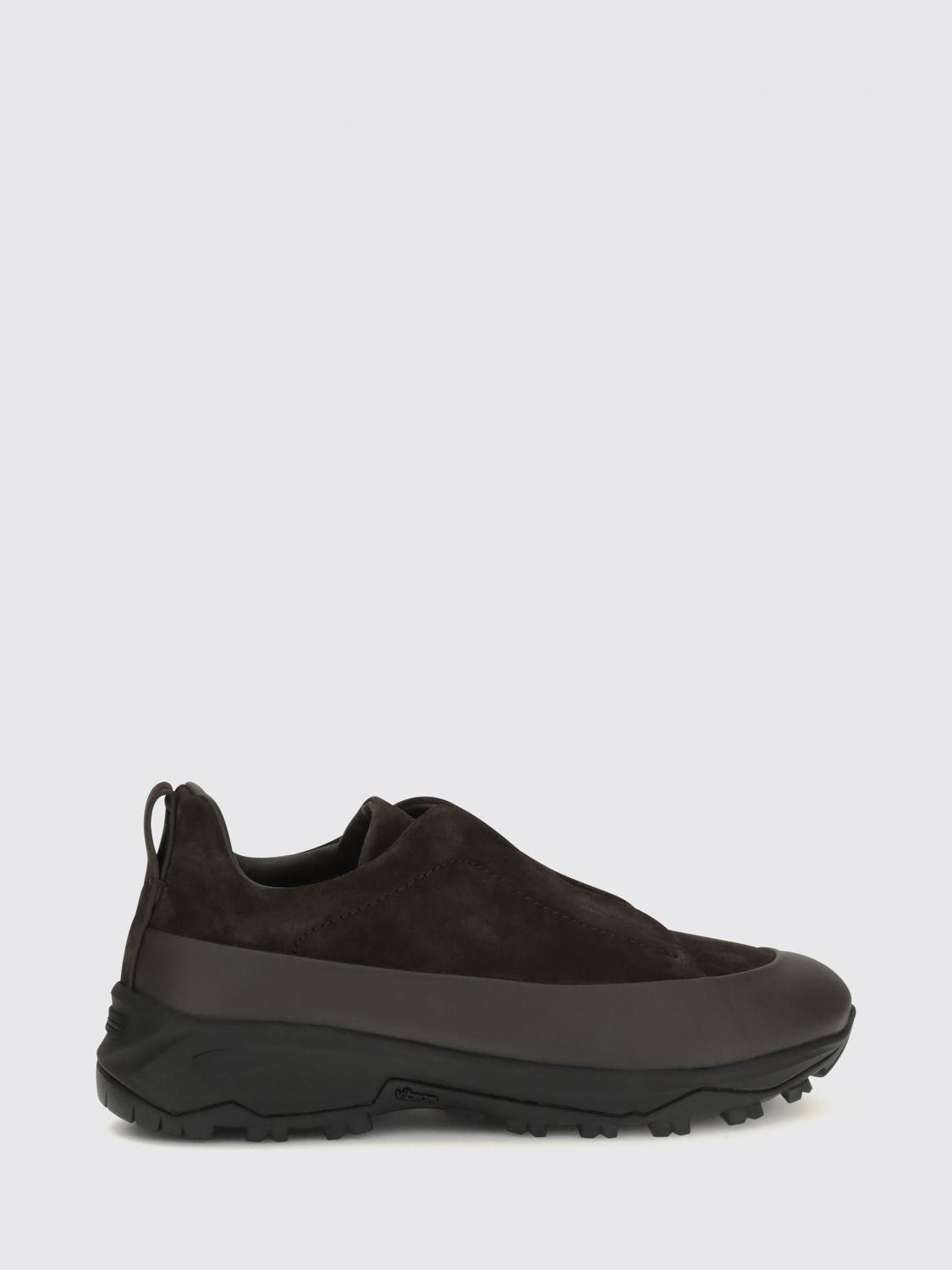 Zegna Sneakers Men color Brown
