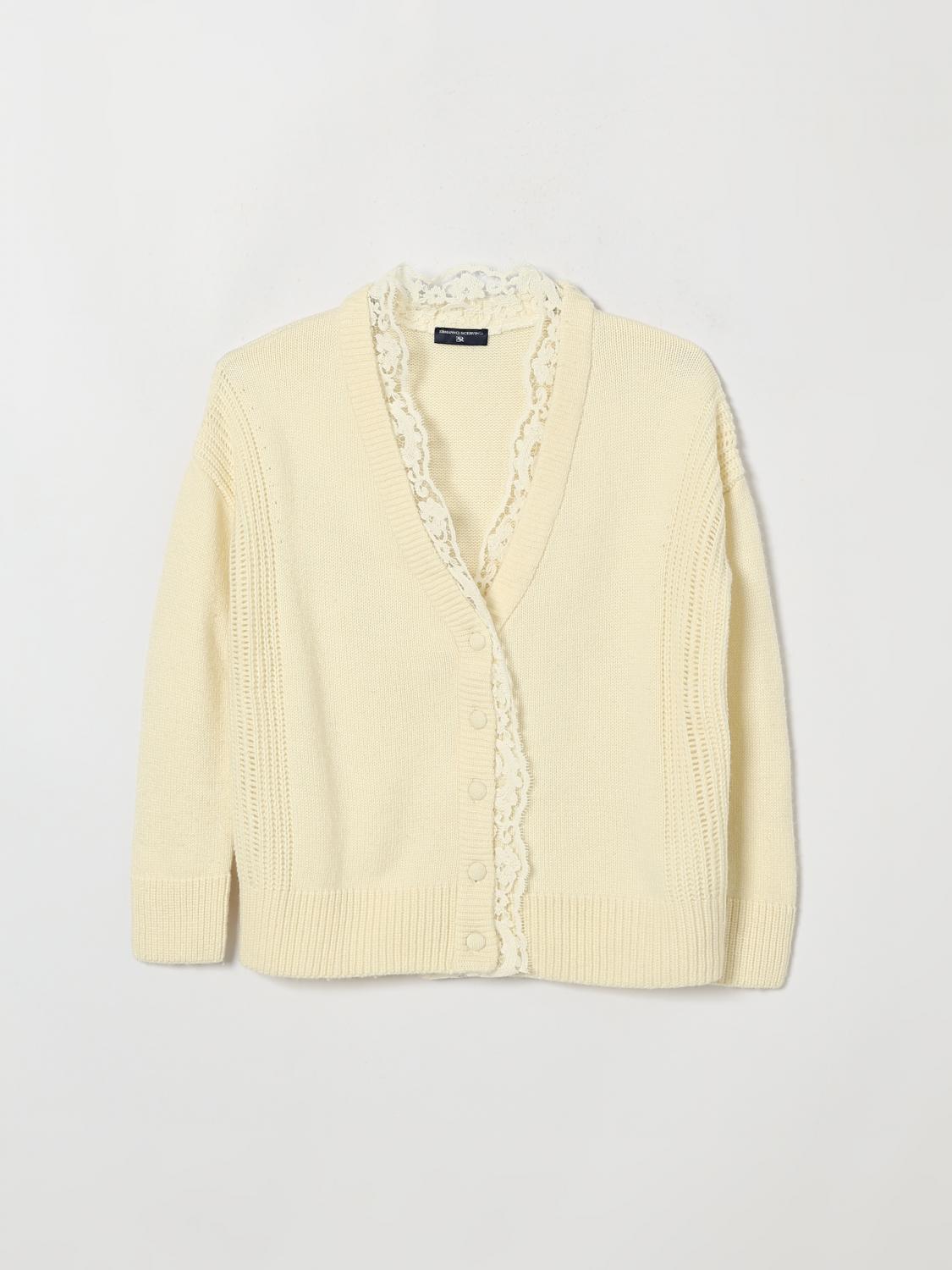 ERMANNO SCERVINO JUNIOR Giacca Bambino colore Panna