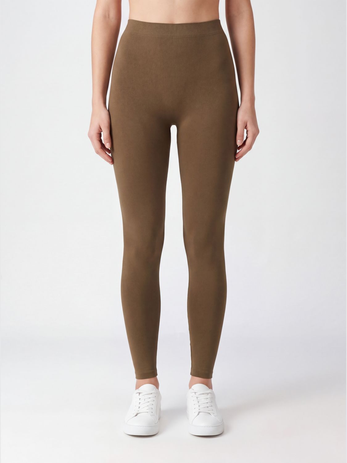 Wolford High-Waisted Skinny Fit Leggings in Stretch Technical Fabric