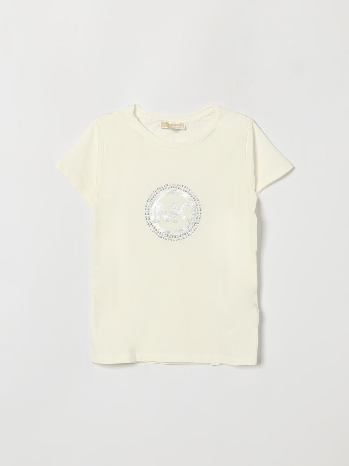 MICHAEL KORS T-Shirt Bambino colore Bianco