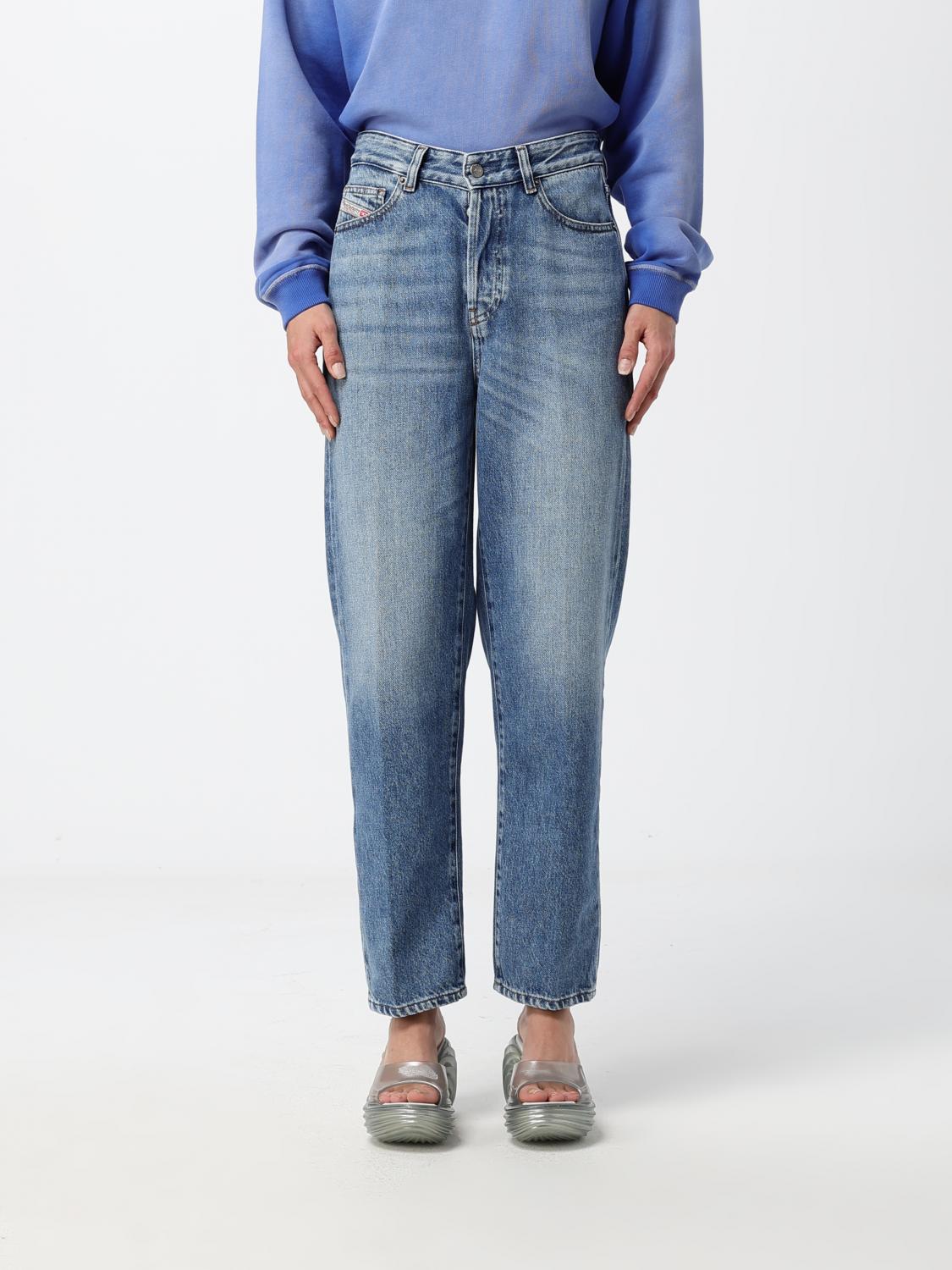 DIESEL Jeans Woman color Navy