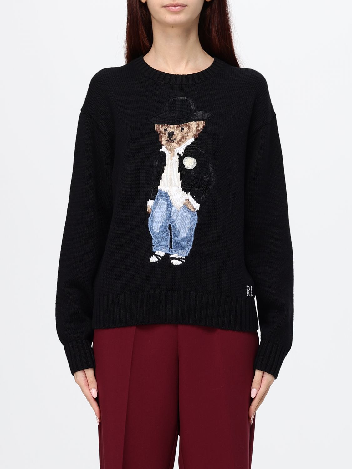 POLO RALPH LAUREN Felpa Donna colore Nero