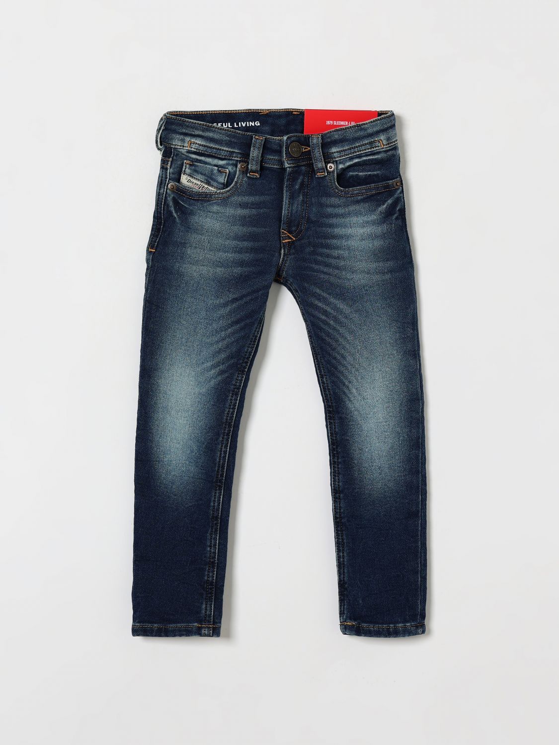 DIESEL Jeans Bambino colore Denim