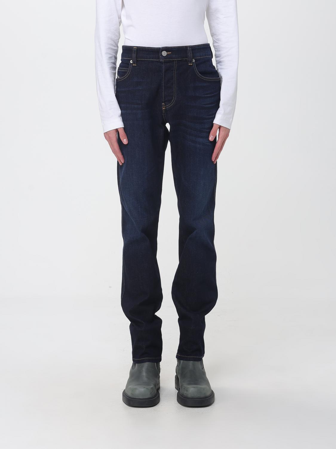 DIESEL Jeans Men color Navy