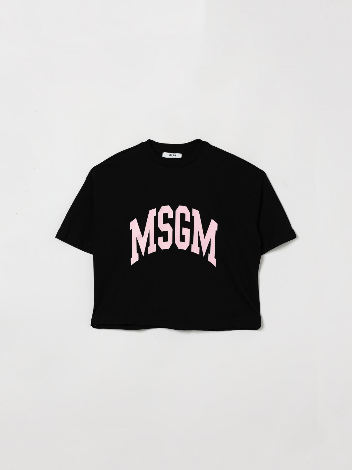 MSGM KIDS T-Shirt Kids color Black