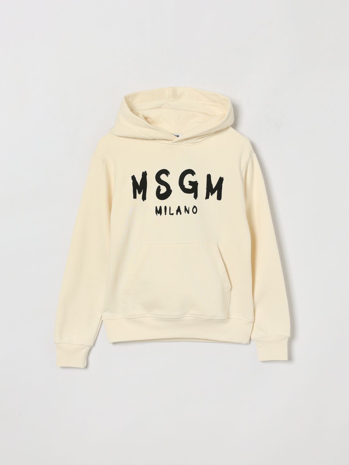 Msgm Kids Sweater Kids Color Cream