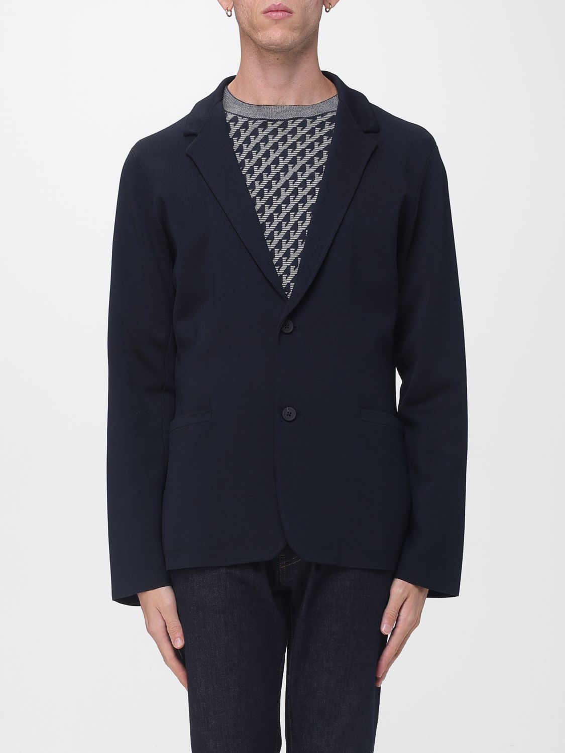 EMPORIO ARMANI Giacca Uomo colore Blue