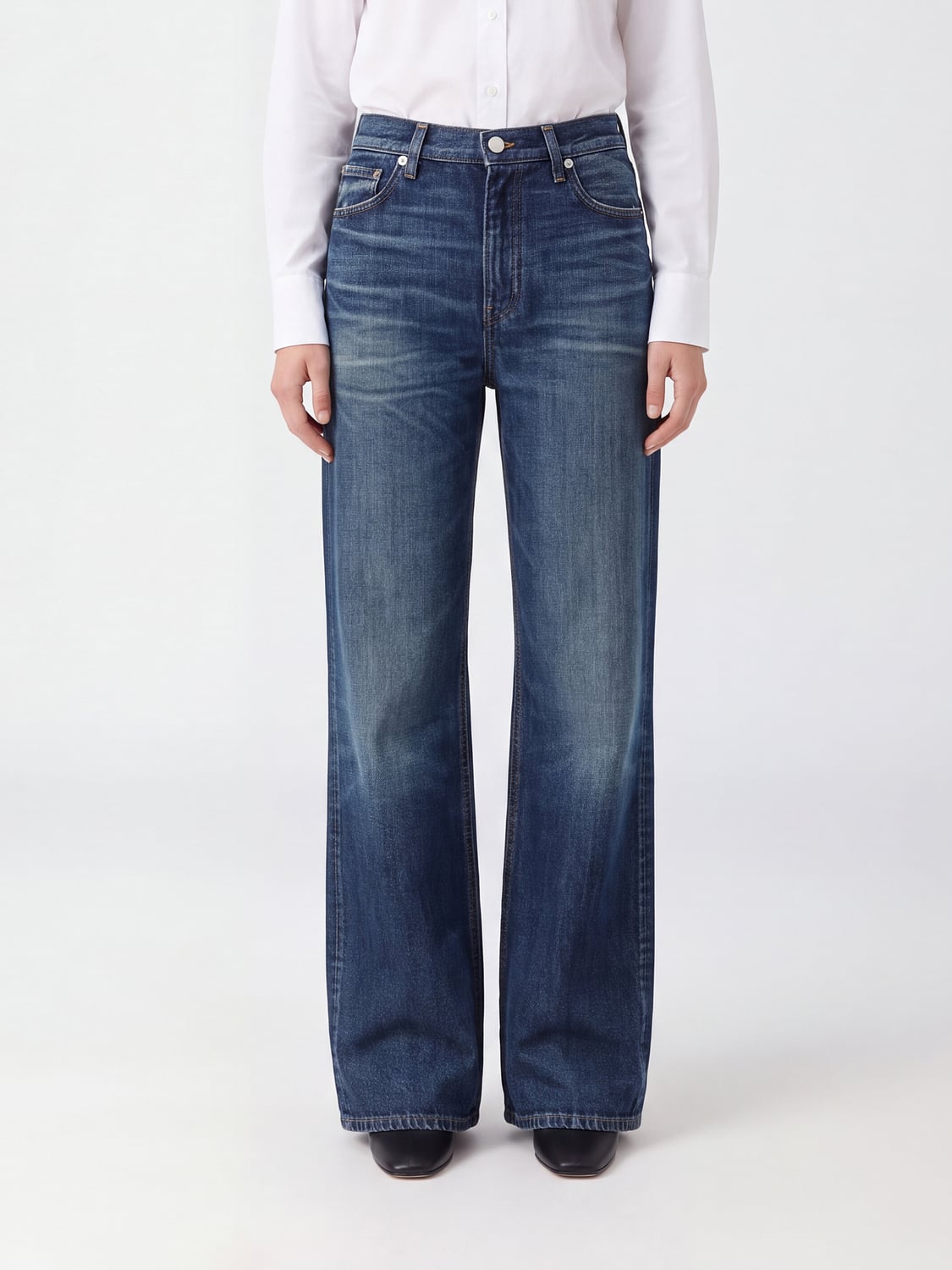 HAIKURE Jeans Donna colore Denim