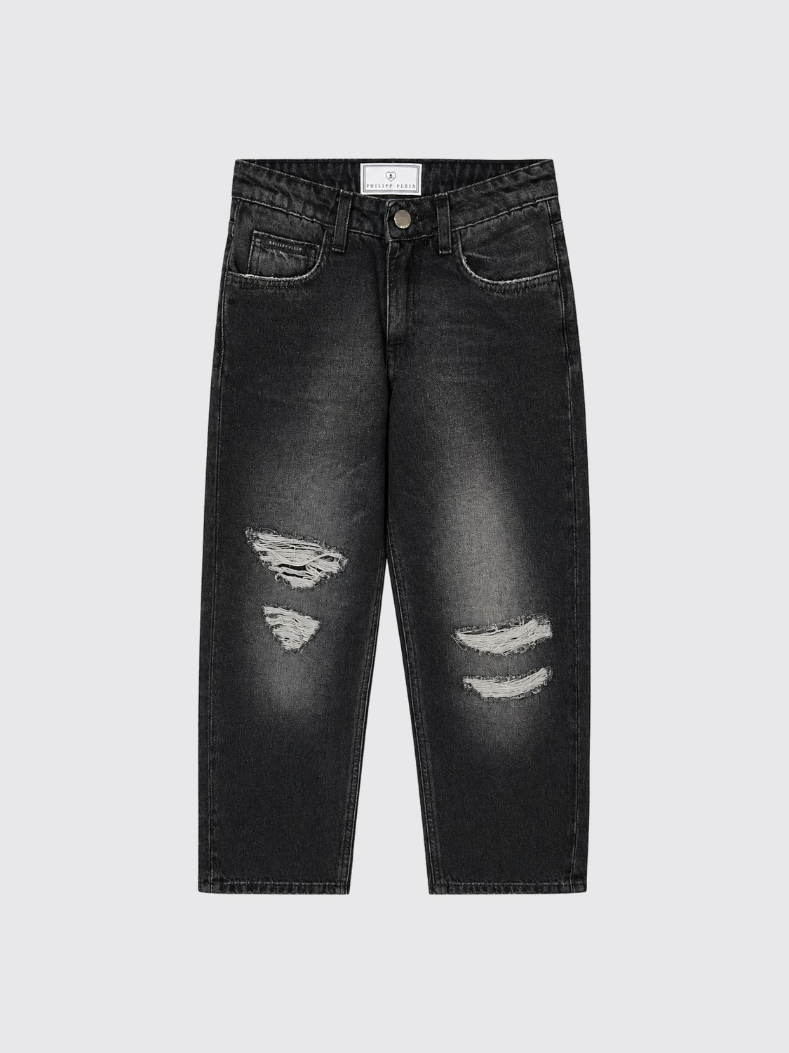 PHILIPP PLEIN Pants Kids color Black
