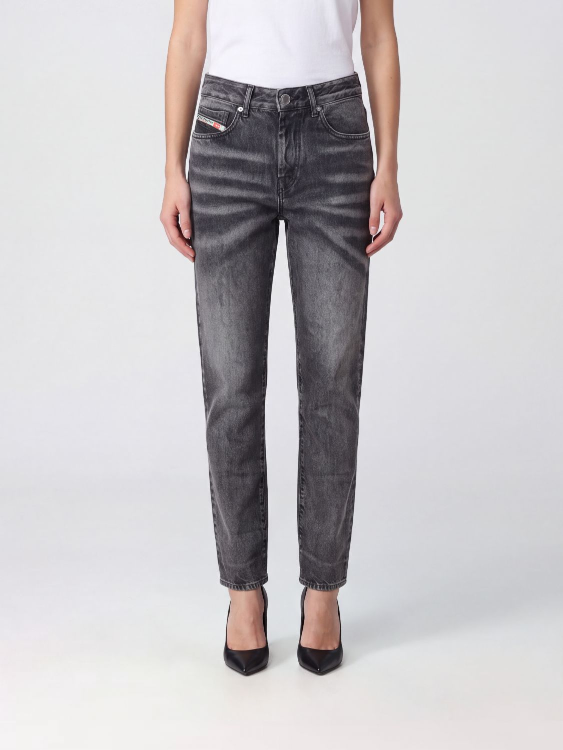 DIESEL Jeans Woman color Black