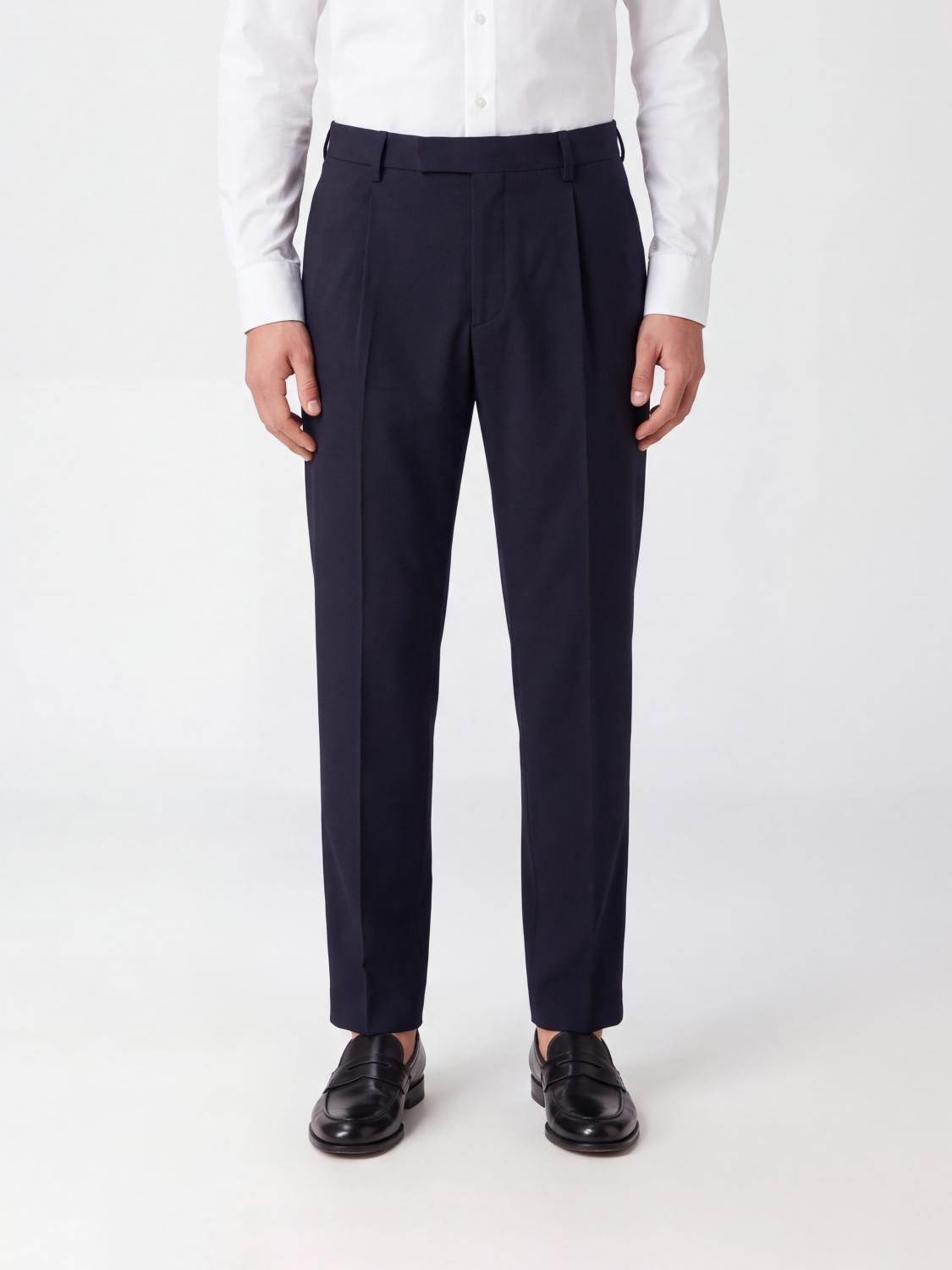 ZEGNA Pants Men color Blue
