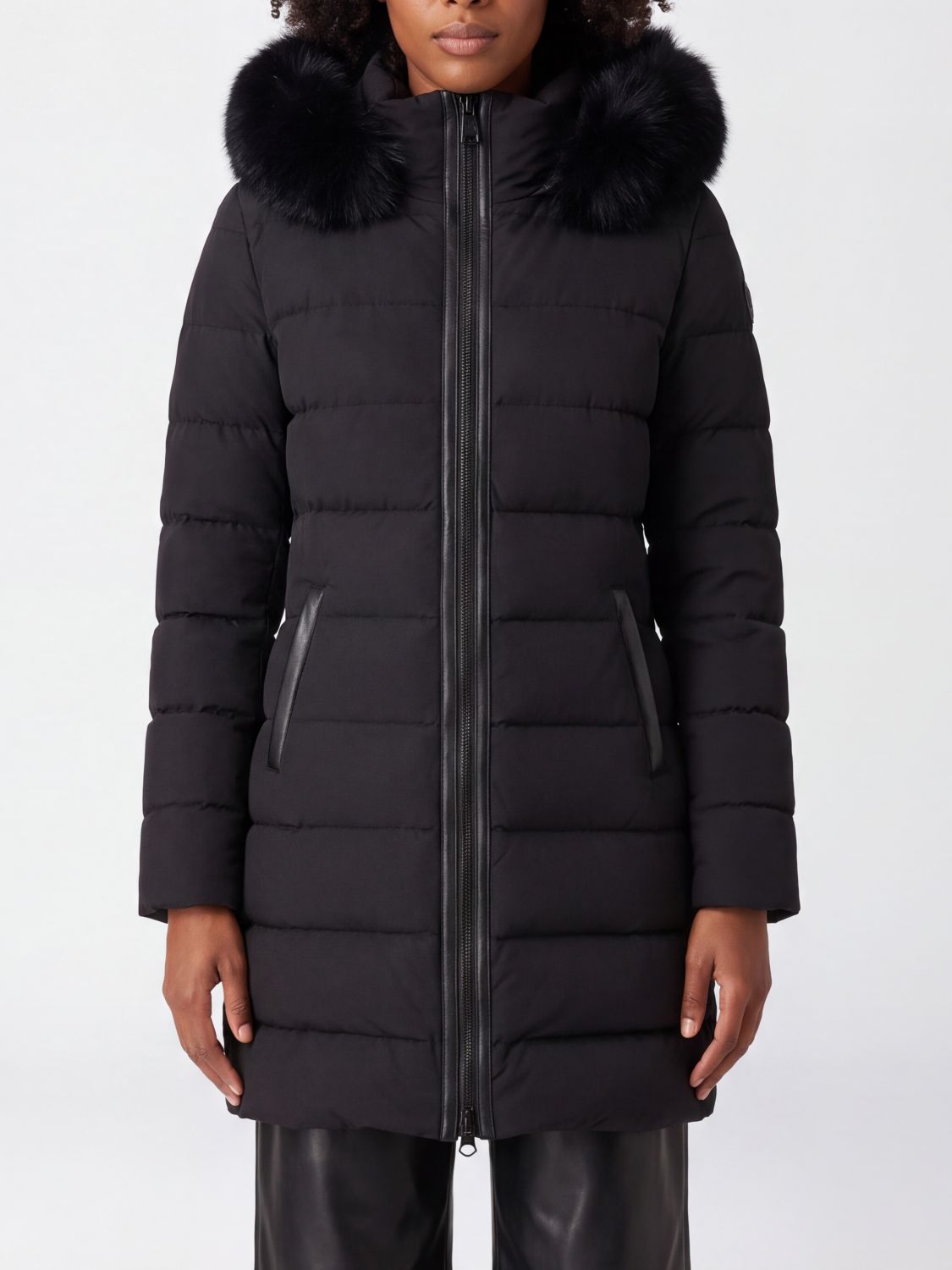 MACKAGE Coat Woman color Black