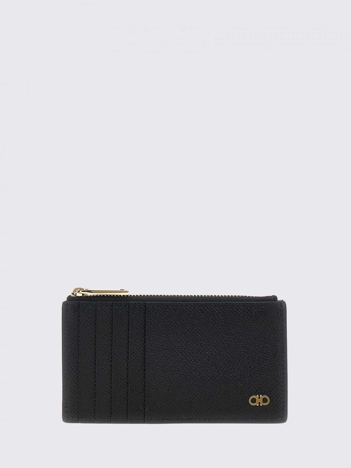 FERRAGAMO Wallet Men color Black