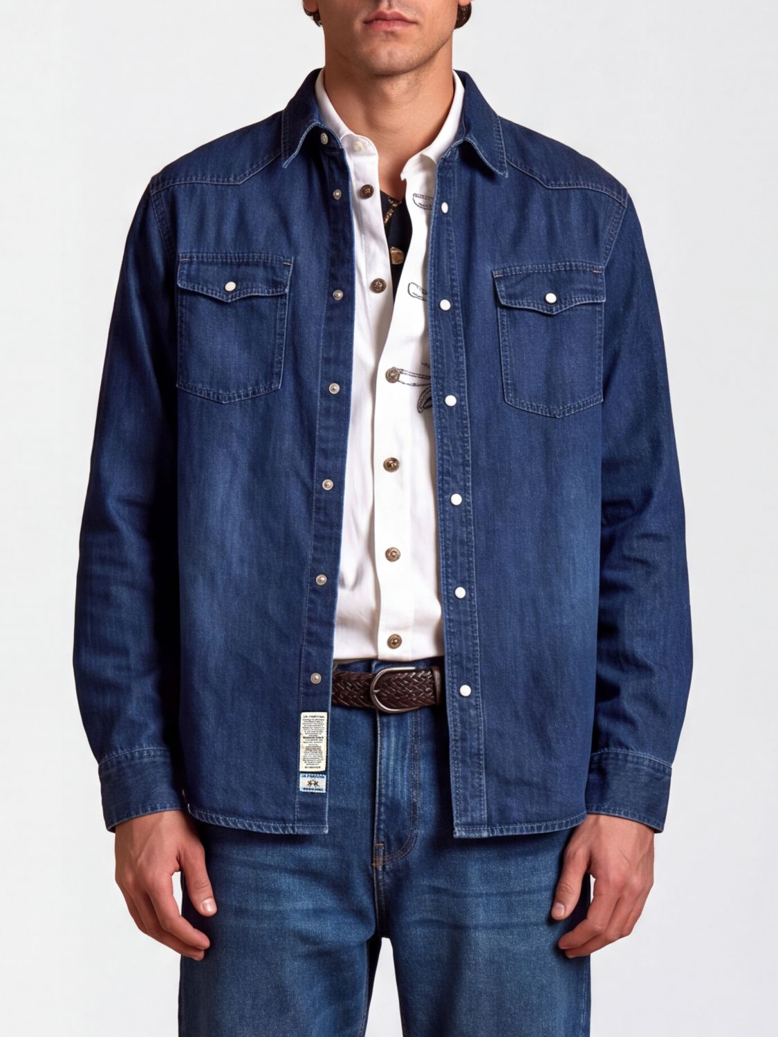 La Martina Shirt Men Color Indigo