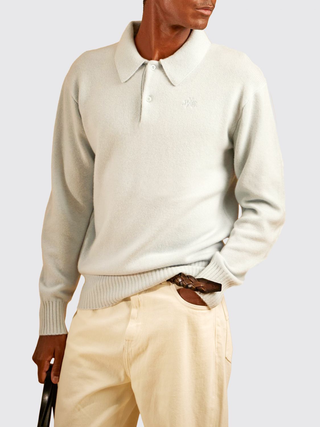 La Martina Sweater Men Color Blue