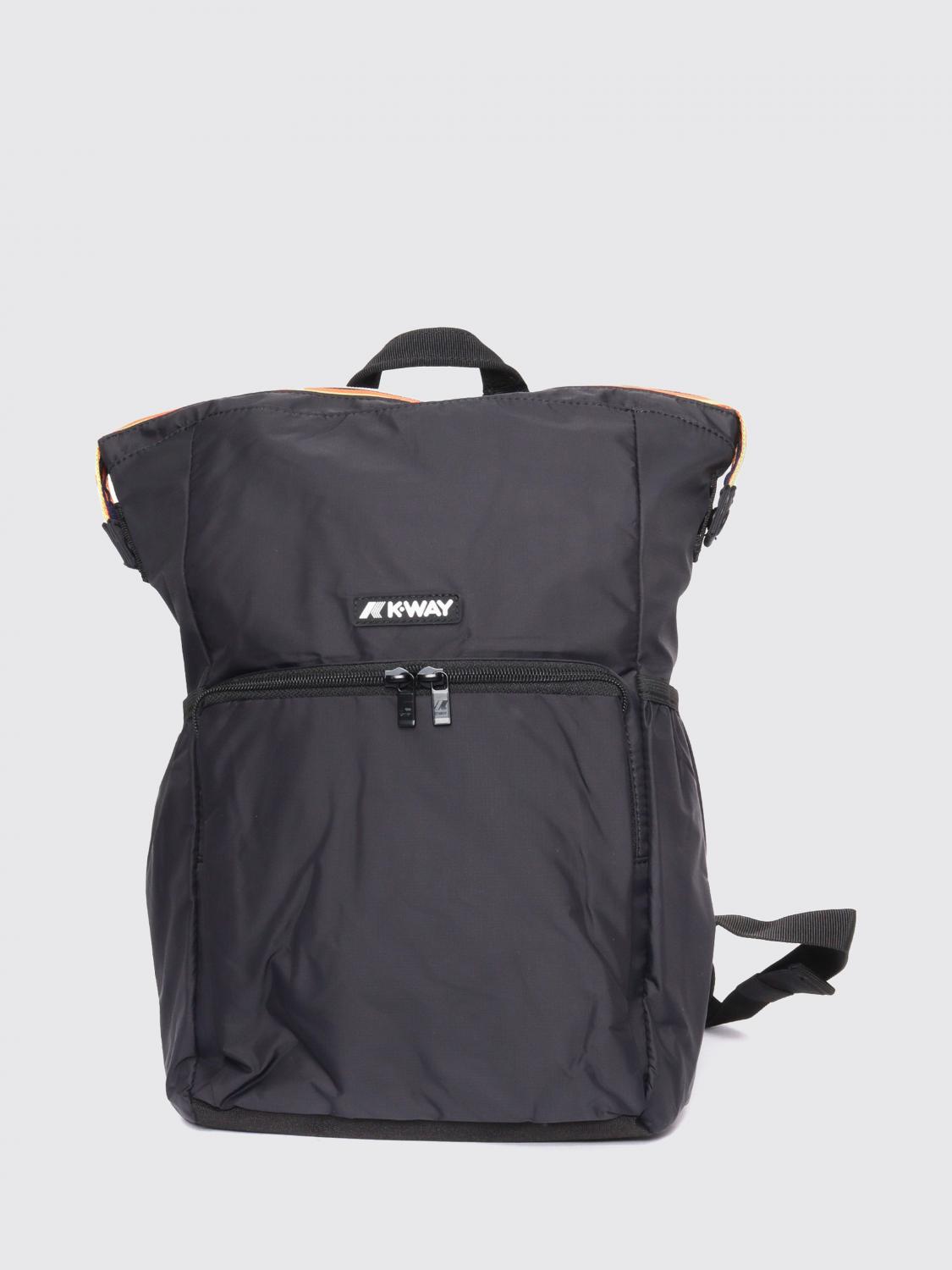 K-WAY Backpack Woman color Black