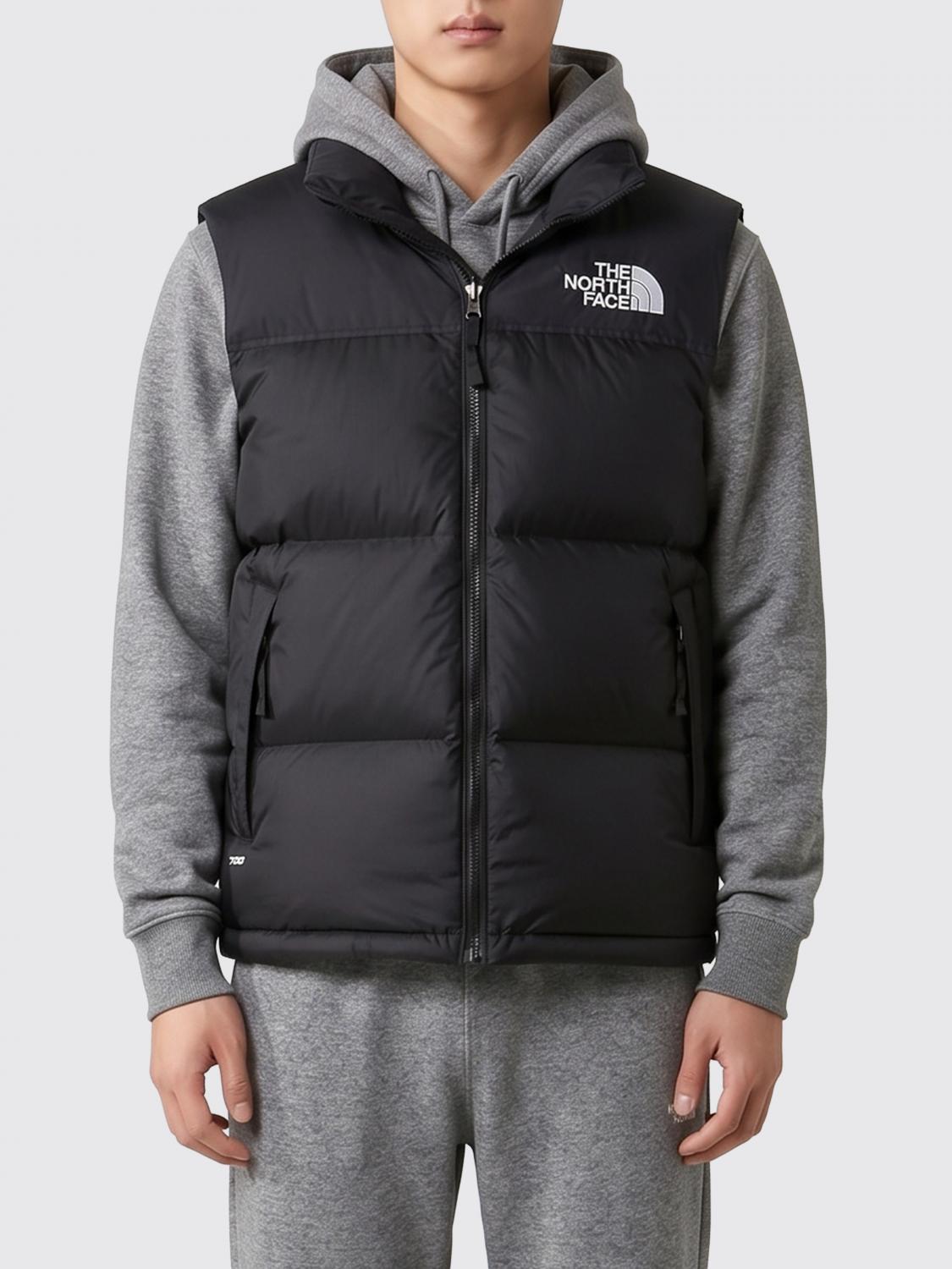 The North Face Quilted Nylon Padded Gilet with High Neck