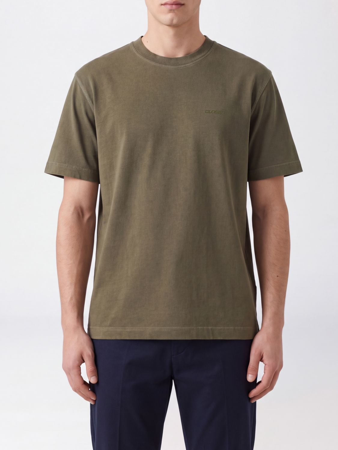 CLOSED T-Shirt Men color Green