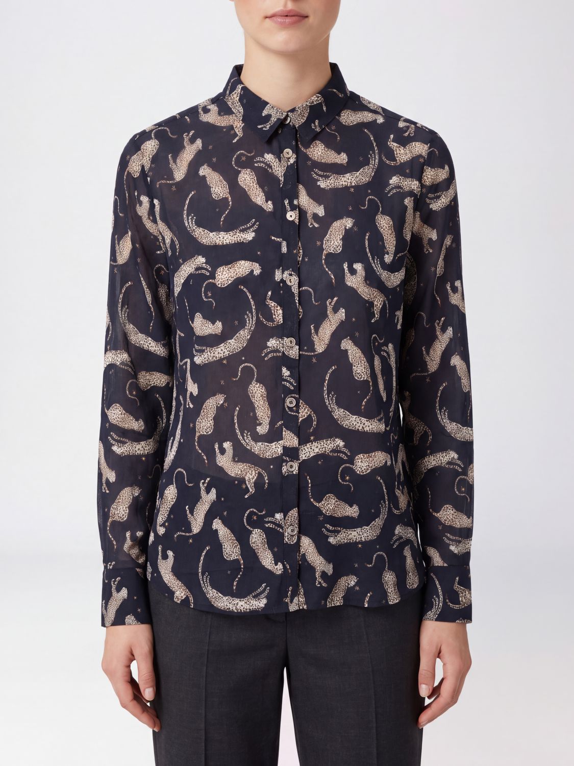 Forte Forte Shirt Woman Color Blue In Black