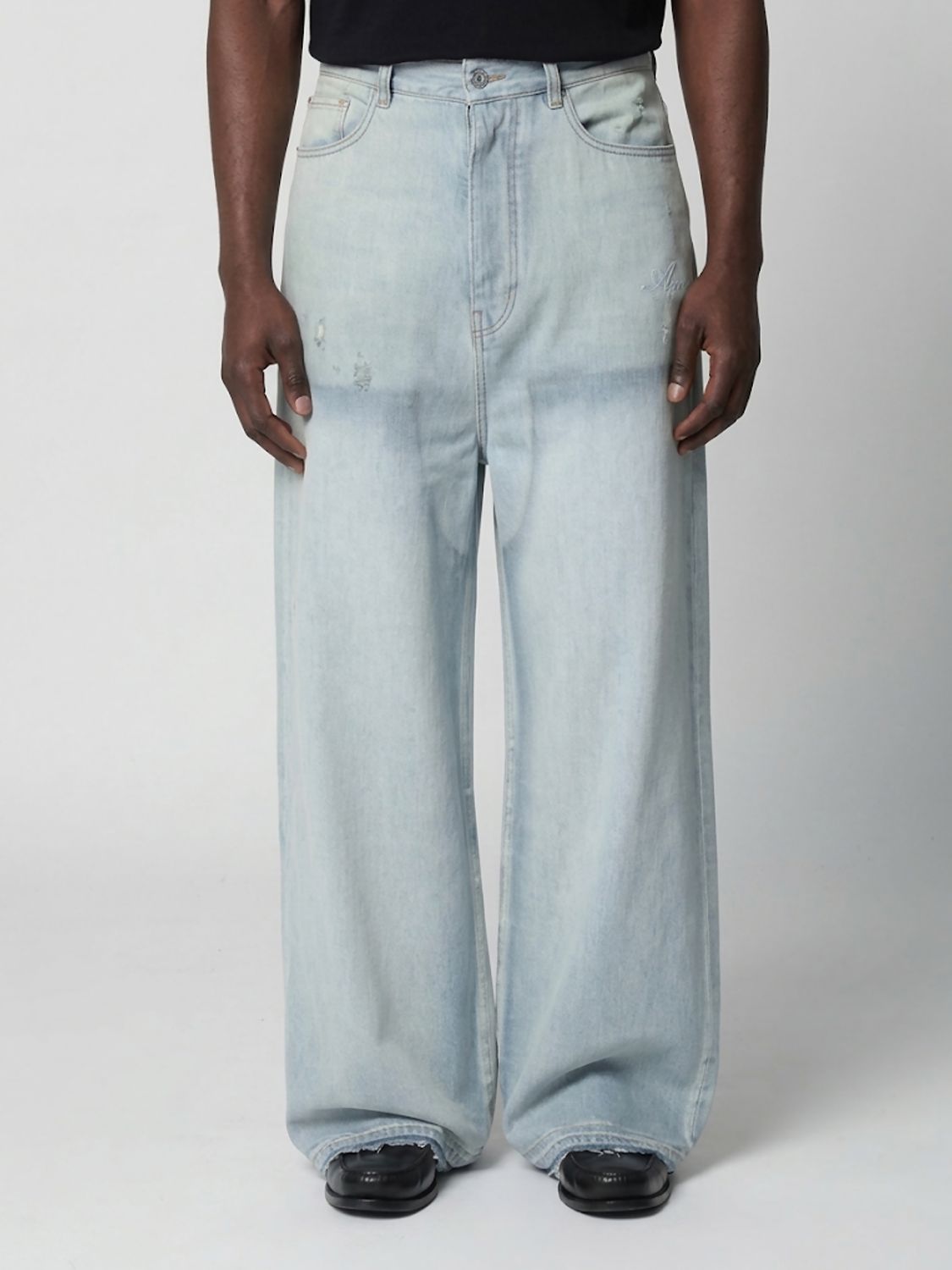 AMIRI Jeans Men color Denim