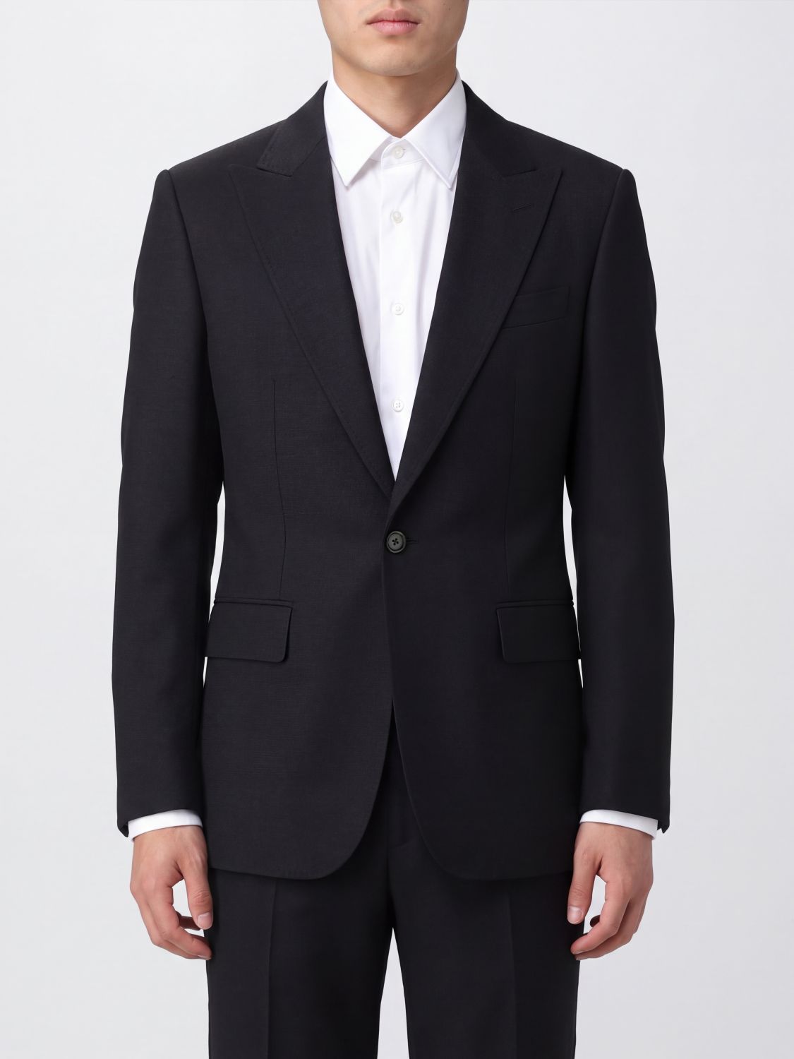 Givenchy Wool and Mohair Tuxedo Jacket with Peak Lapels