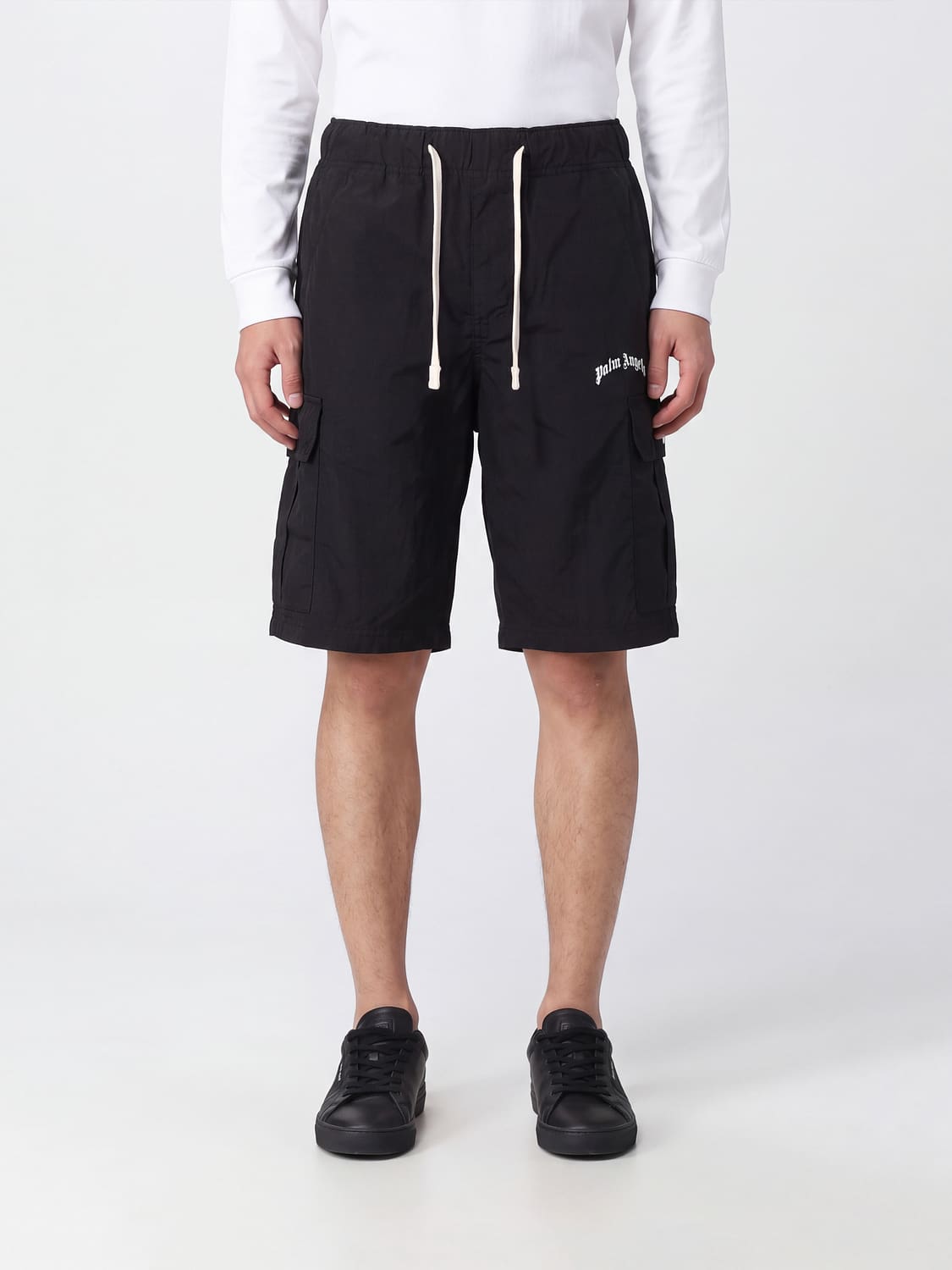 PALM ANGELS Shorts Men color Black