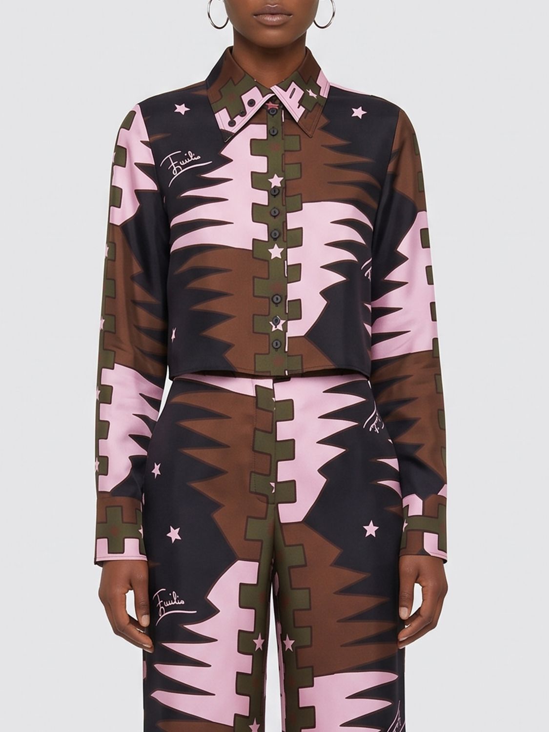 Pucci Shirt Woman Color Multicolor