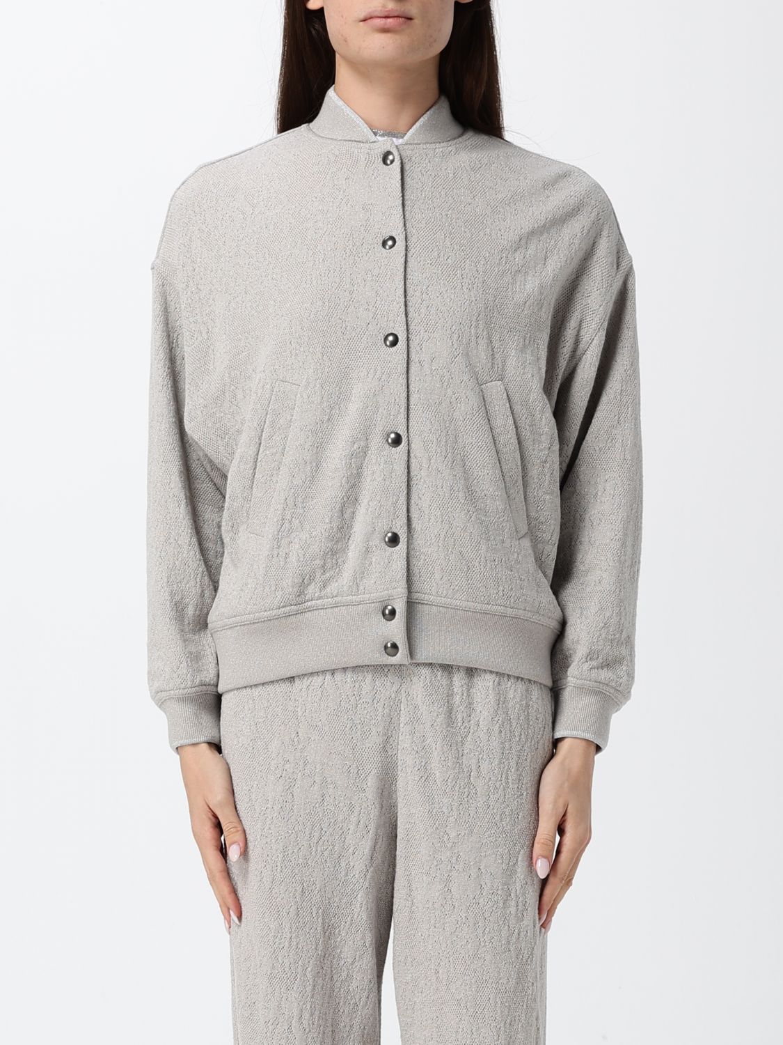 BRUNELLO CUCINELLI Sweater Woman color Grey