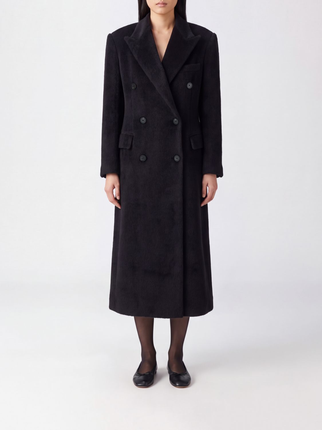 Tagliatore Coat in Black